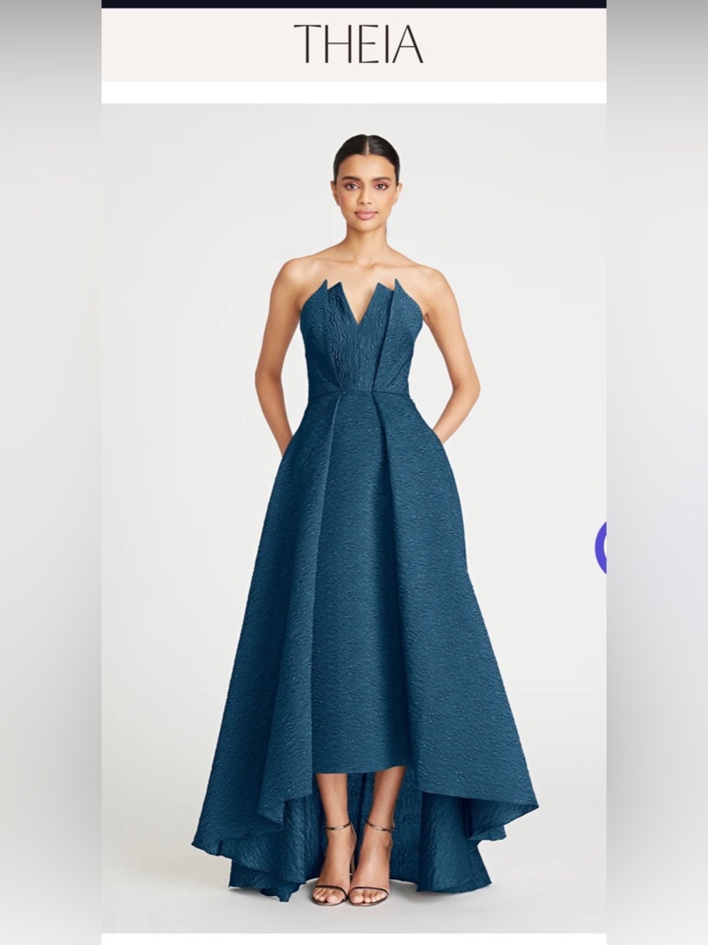 Imogen Strapless Gown